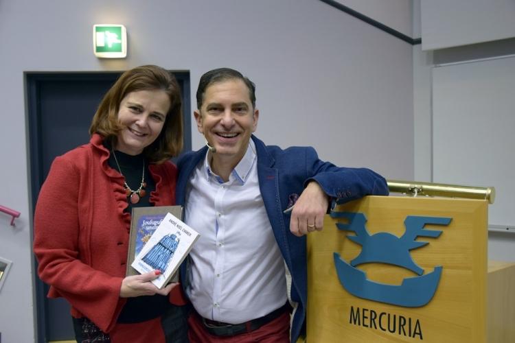 Andre Noel Chaker luennoi Mercuriassa.