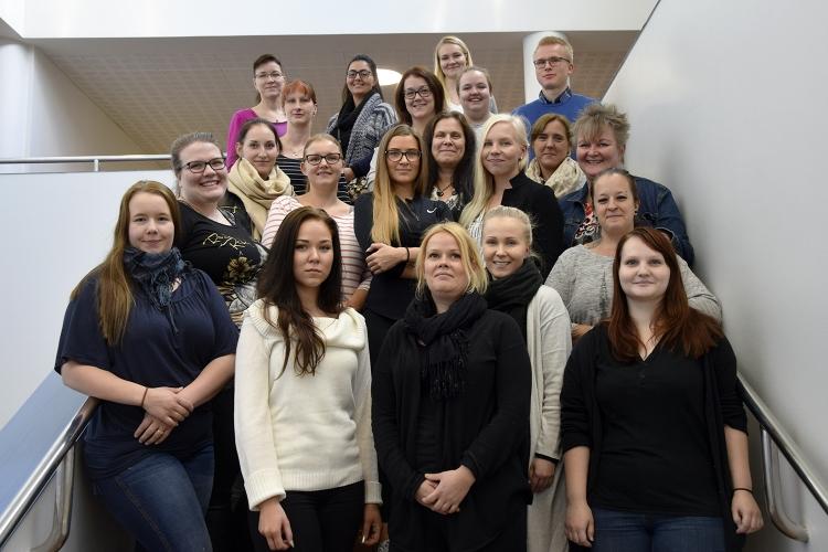 HOKELA17 ryhmä aloitti liiketalouden perustutkinnon opintonsa.
